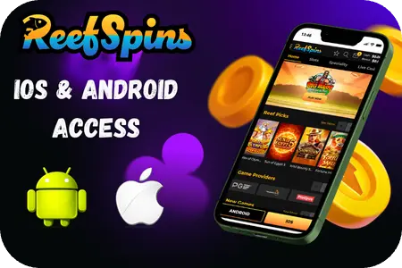 iOS & Android Access ReefSpins